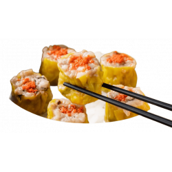 Garnelen-Siu-Mai – gedämpfte Teigtaschen mit Garnelen 50 x